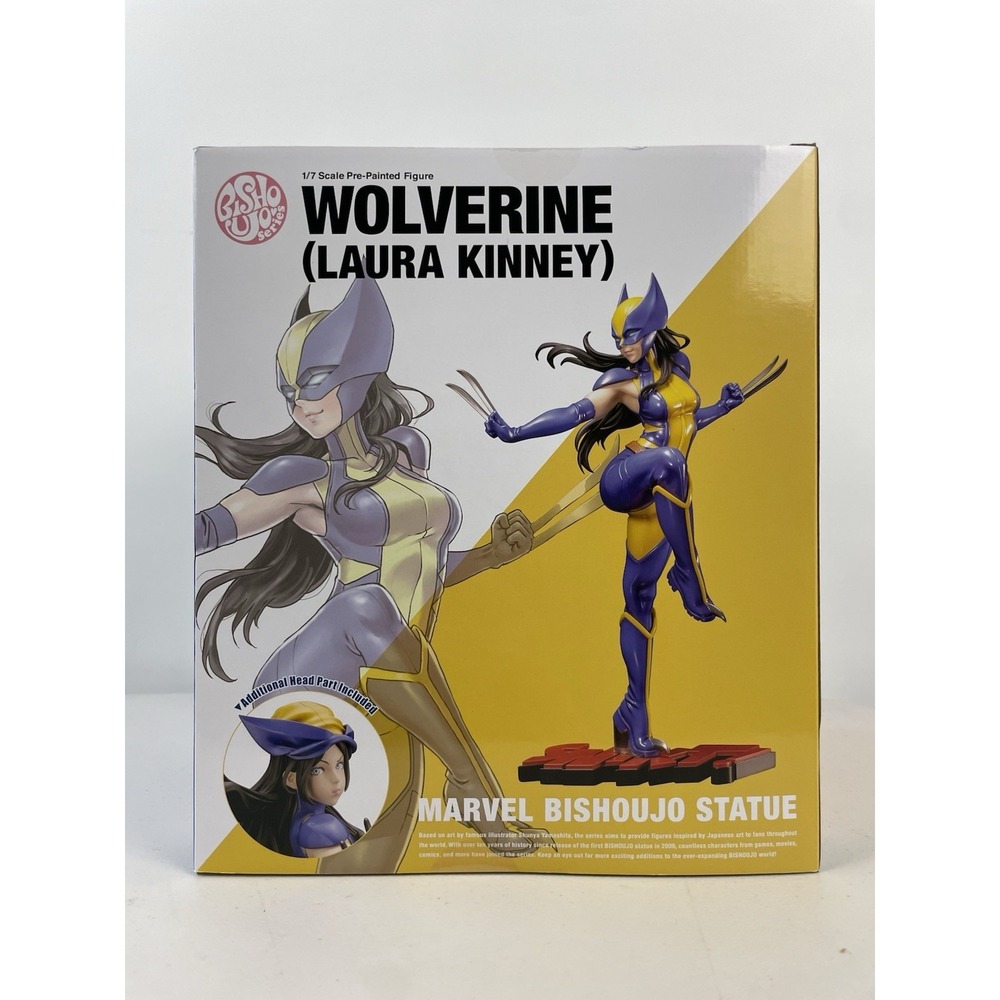 NIB Marvel Universe Laura Kinny Wolverine Bishoujo 1:7 Scale Statue Collectible - Picture 8 of 11